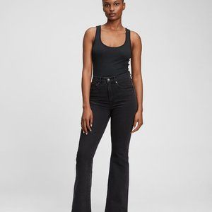 High Rise '70s Flare Jeans with Washwell